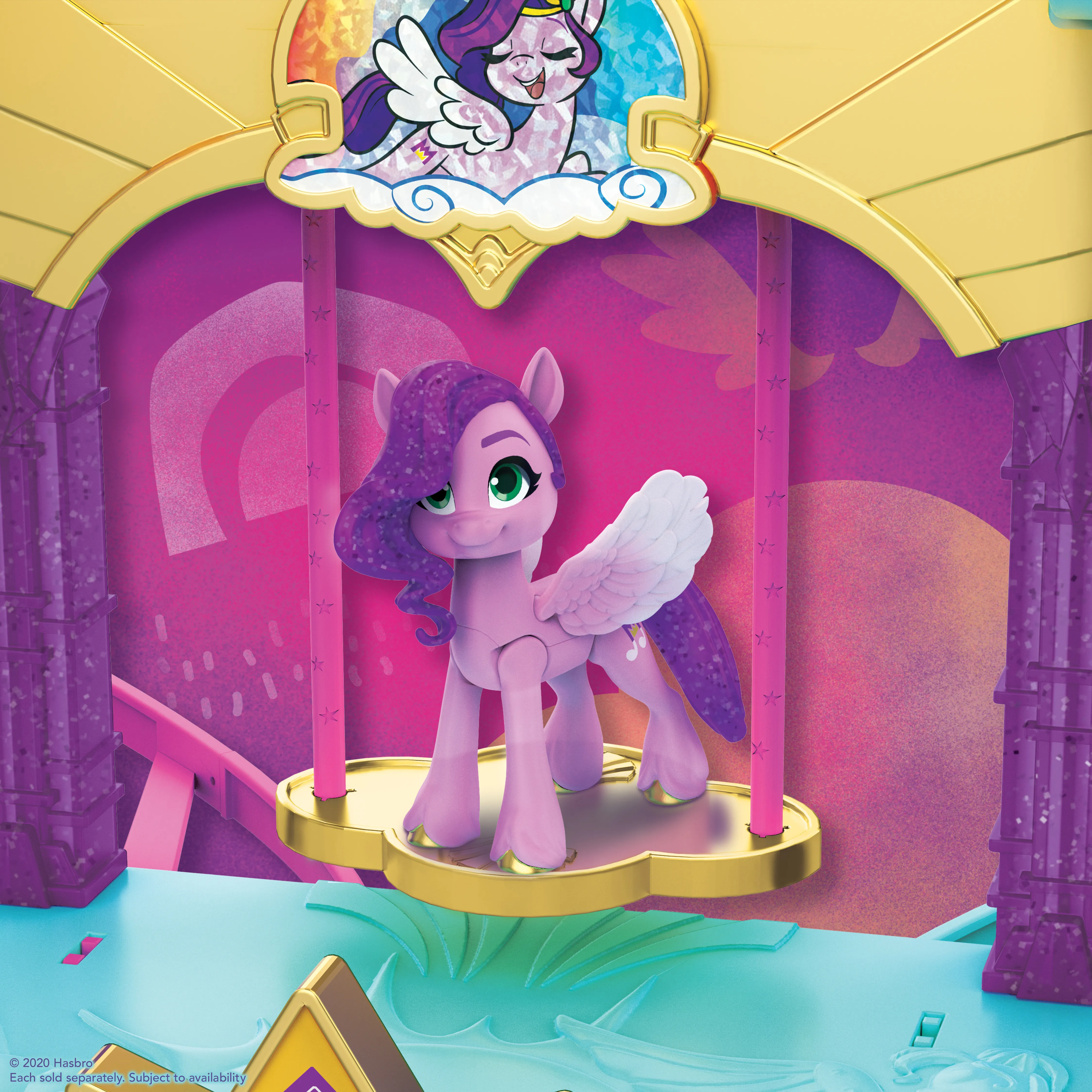 Hasbro My Little Pony - A New Generation Royal Castle Slide Play Building