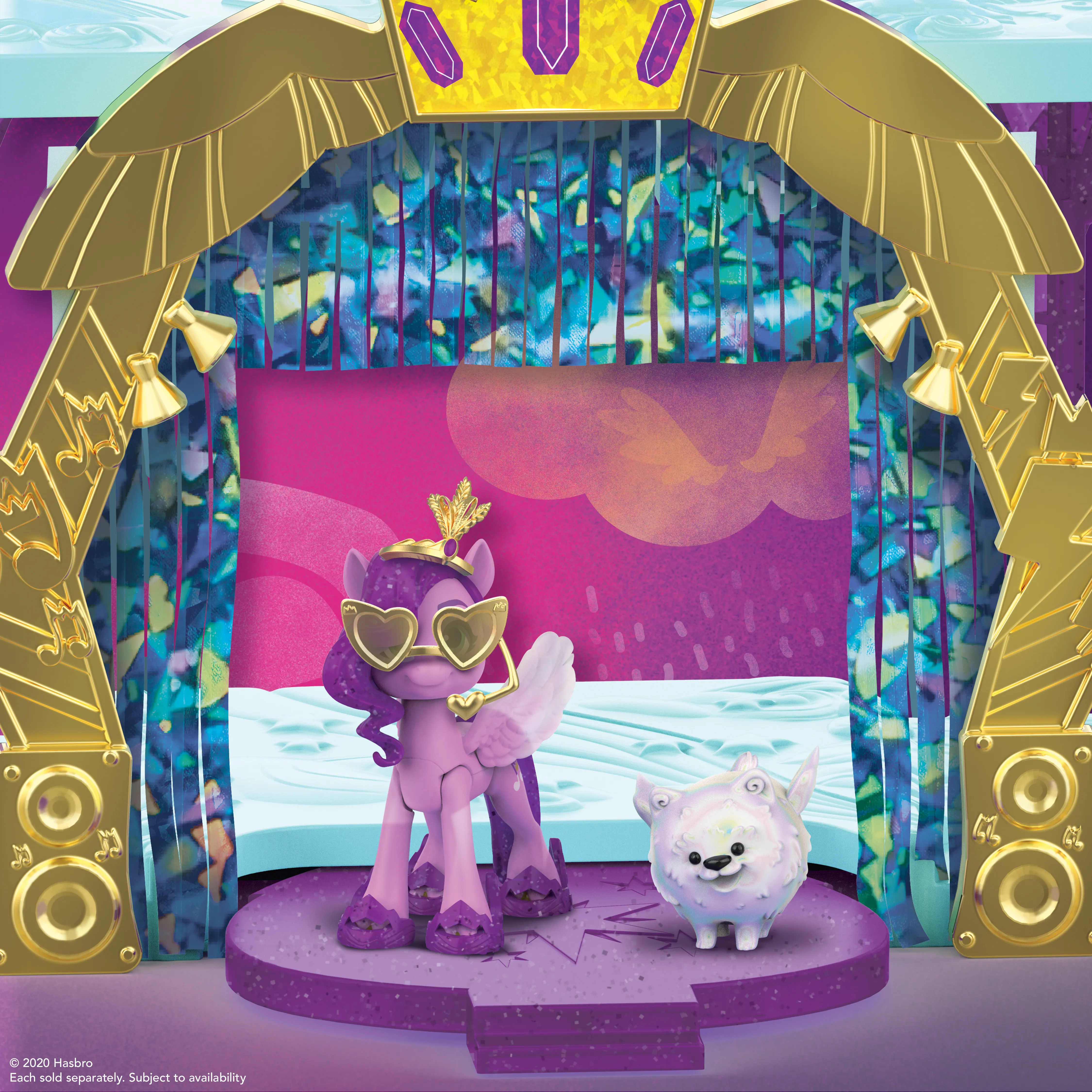 Hasbro My Little Pony - A New Generation Royal Castle Slide Play Building