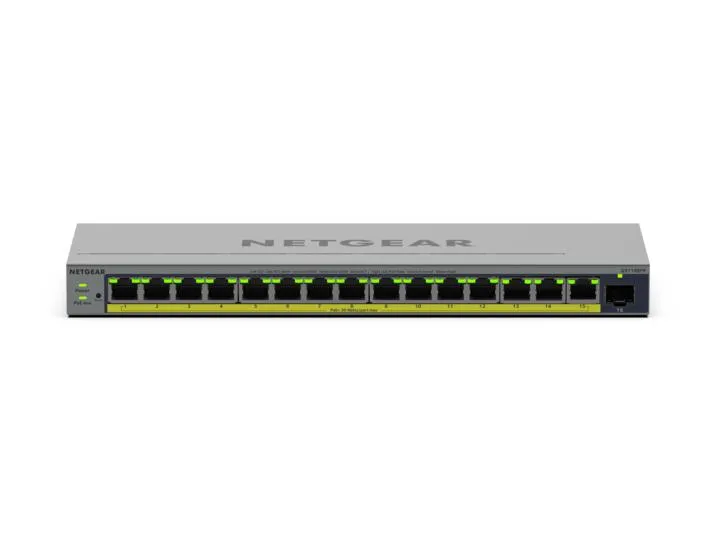 Netgear GS116EPP Easy Smart 16-Port PoE+ -kytkin