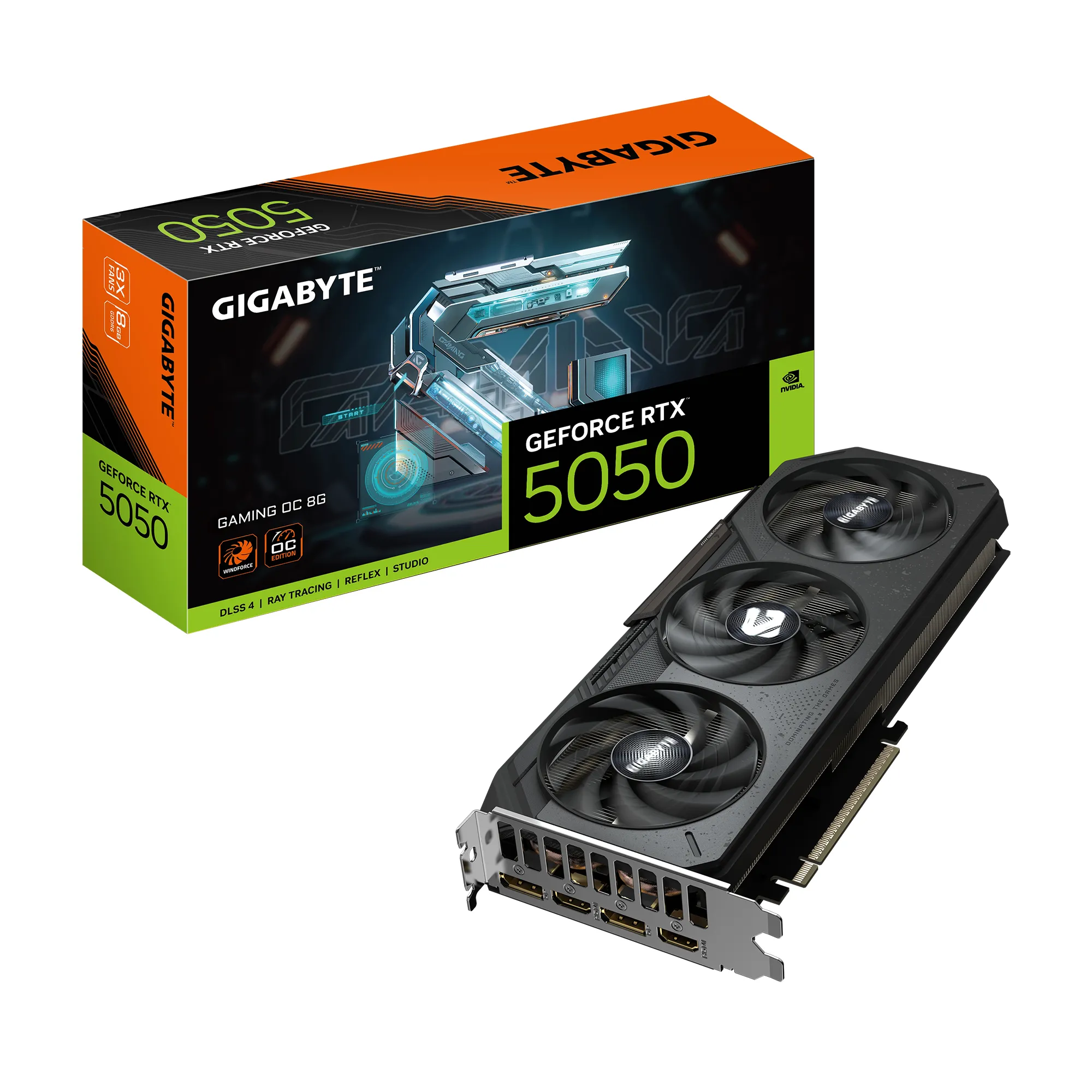 Gigabyte GeForce RTX 5050 GAMING 8GB OC