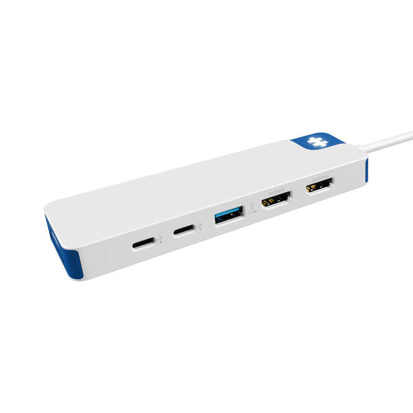 Hyper HyperDrive Flex 9 Port Dual 4K HDMI USB-C Hub Blue