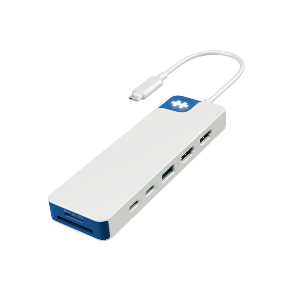 Hyper HyperDrive Flex 9 Port Dual 4K HDMI USB-C Hub Blue