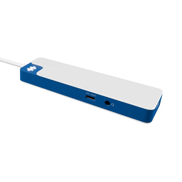 Hyper HyperDrive Flex 9 Port Dual 4K HDMI USB-C Hub Blue