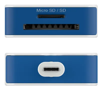 Hyper HyperDrive Flex 9 Port Dual 4K HDMI USB-C Hub Blue