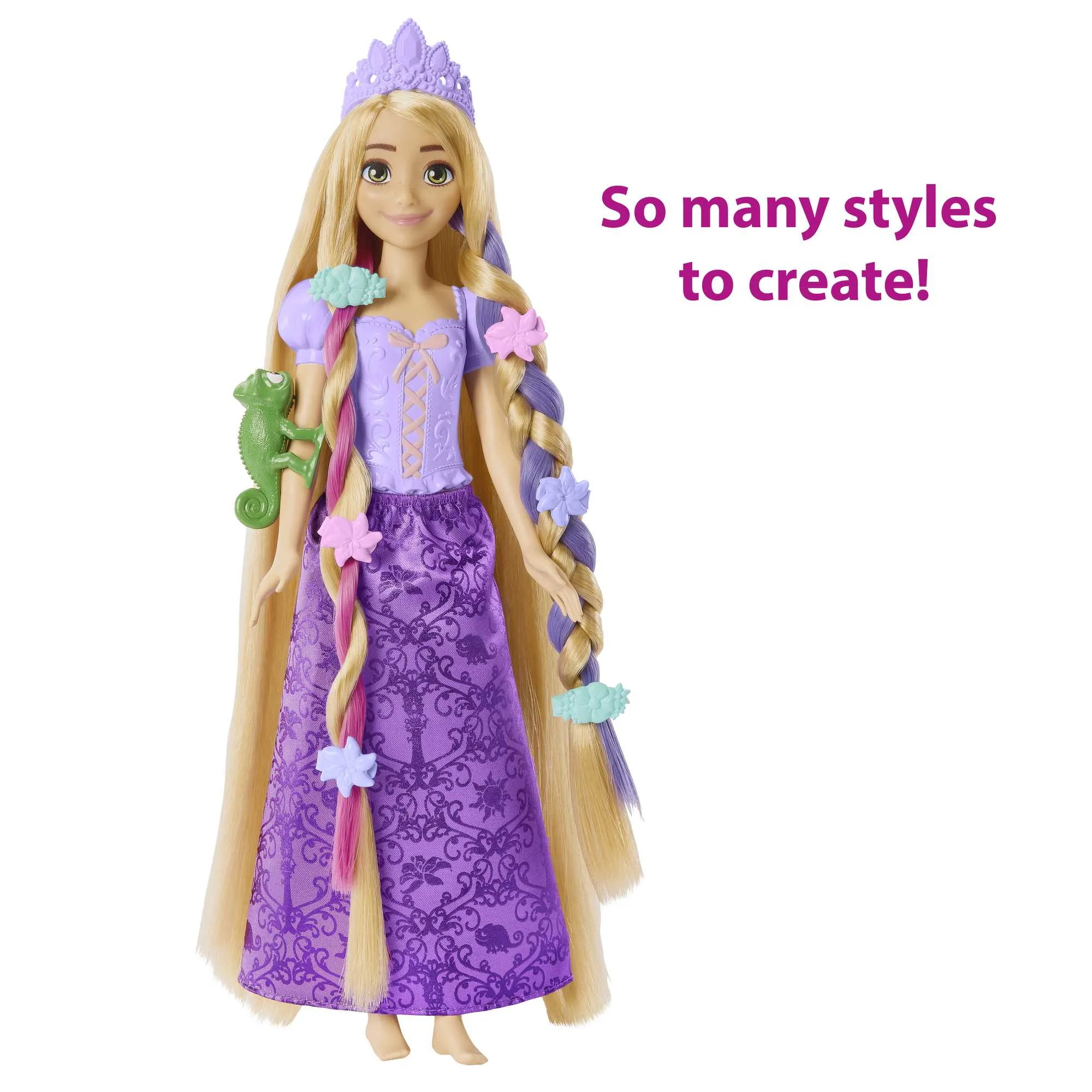 Mattel Disney princess hair game Rapunzel, toy figure