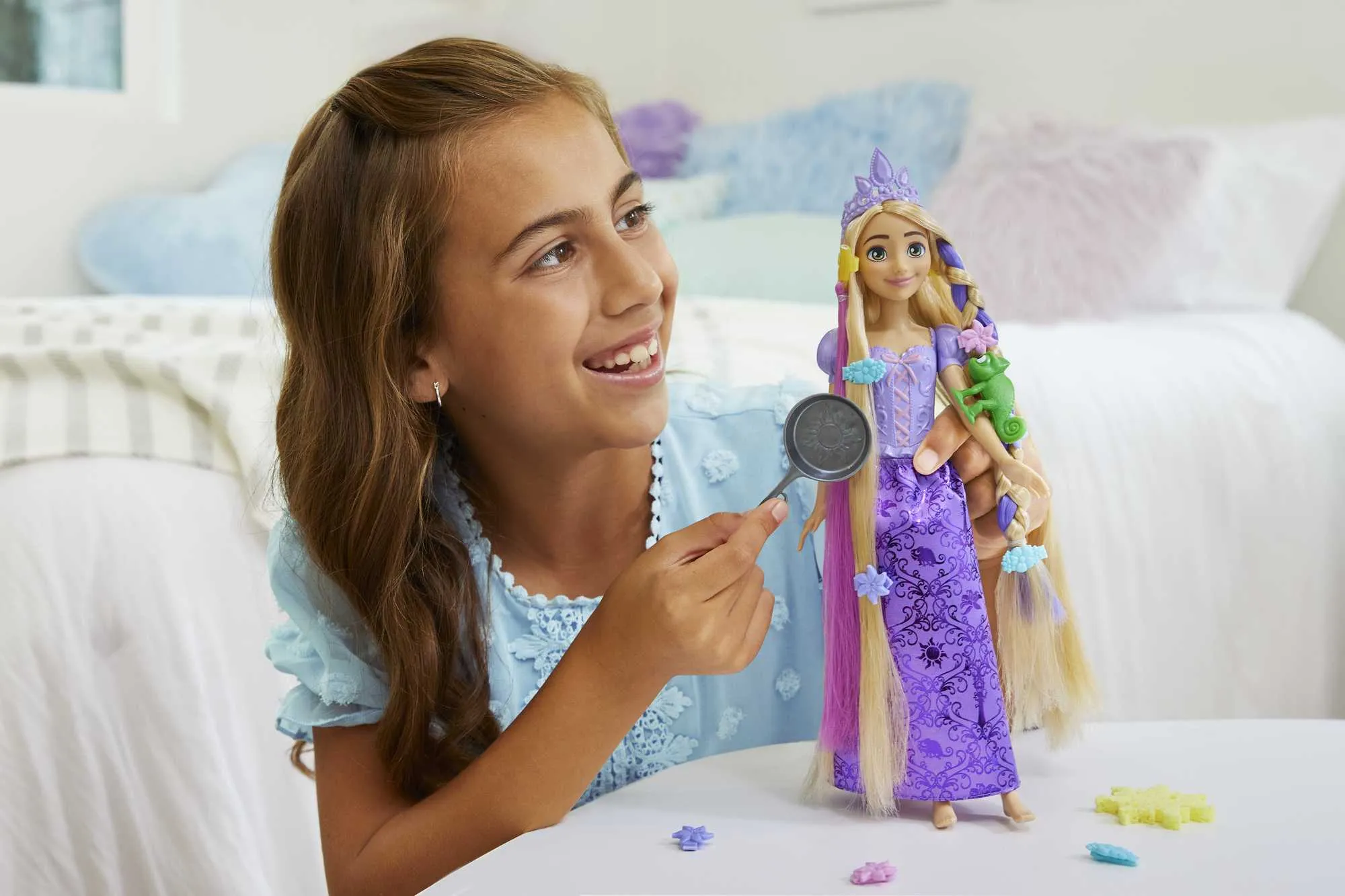 Mattel Disney princess hair game Rapunzel, toy figure