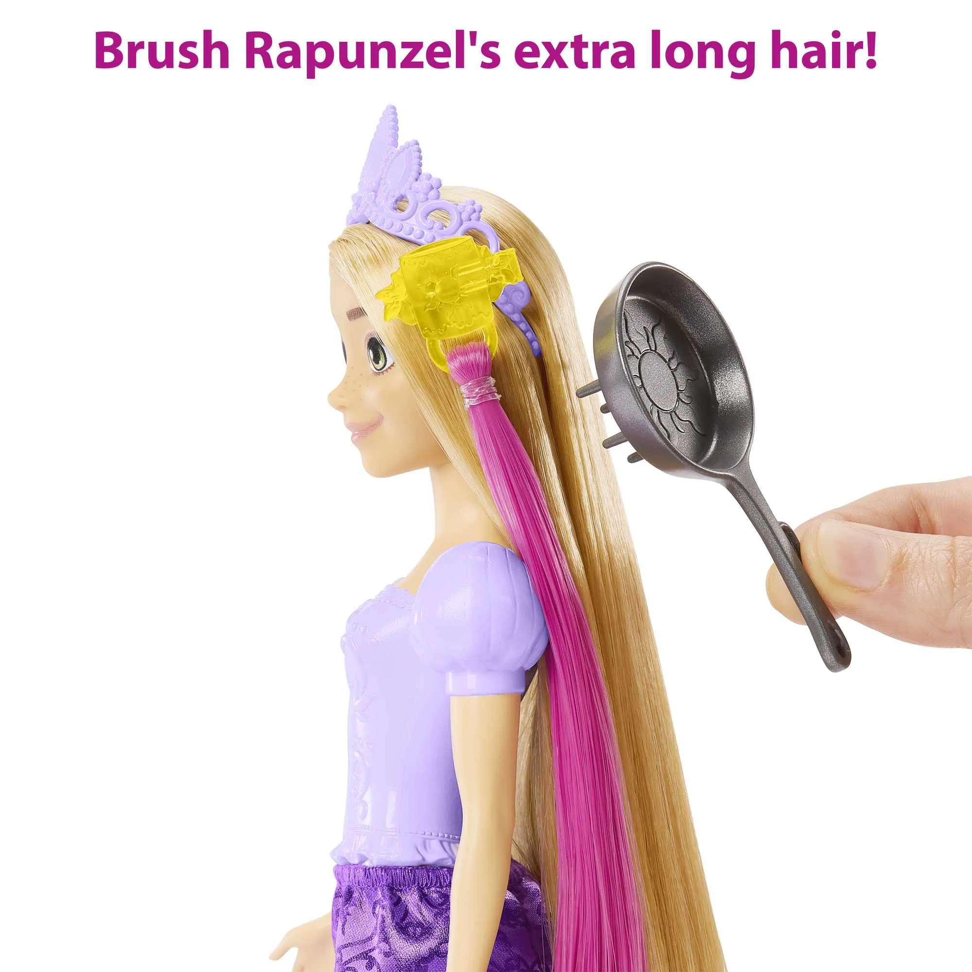 Mattel Disney princess hair game Rapunzel, toy figure