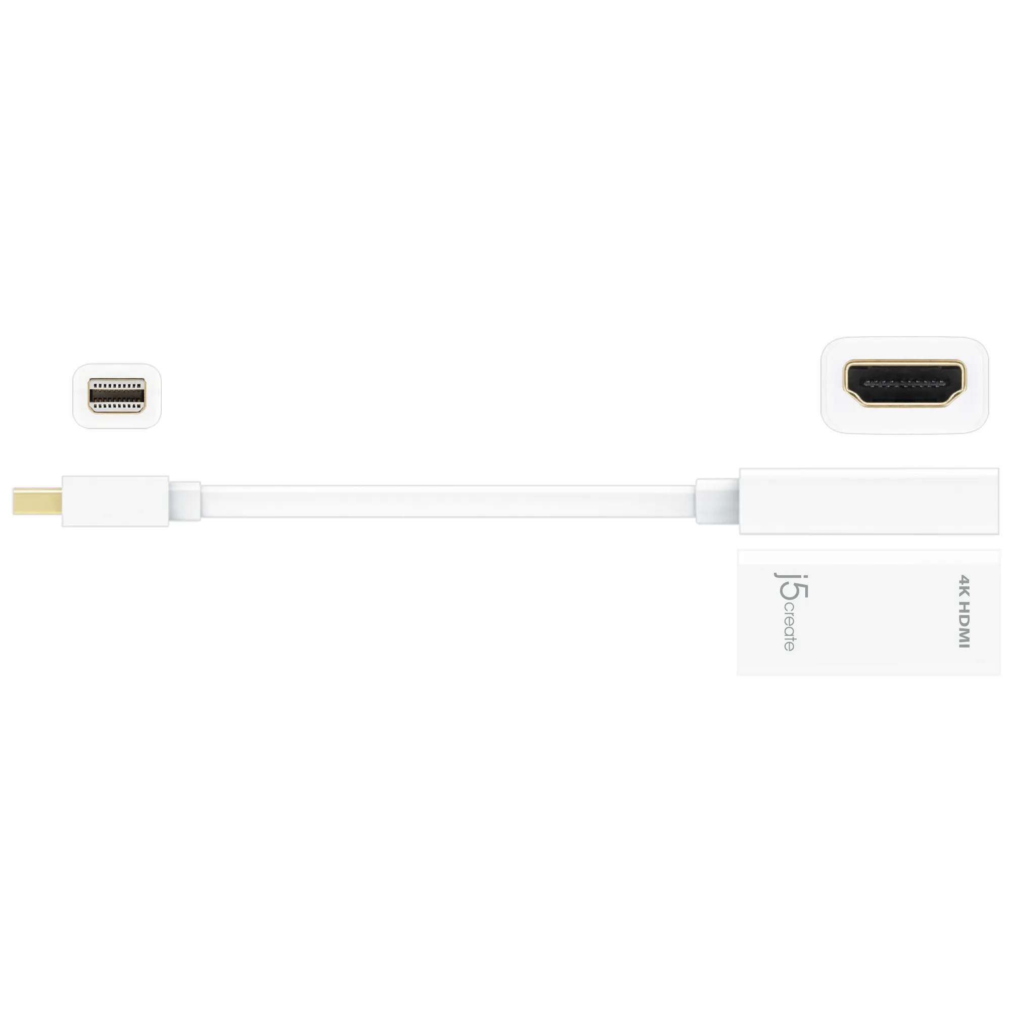 J5 Create  mini DisplayPort – HDMI -adapteri, Valkoinen