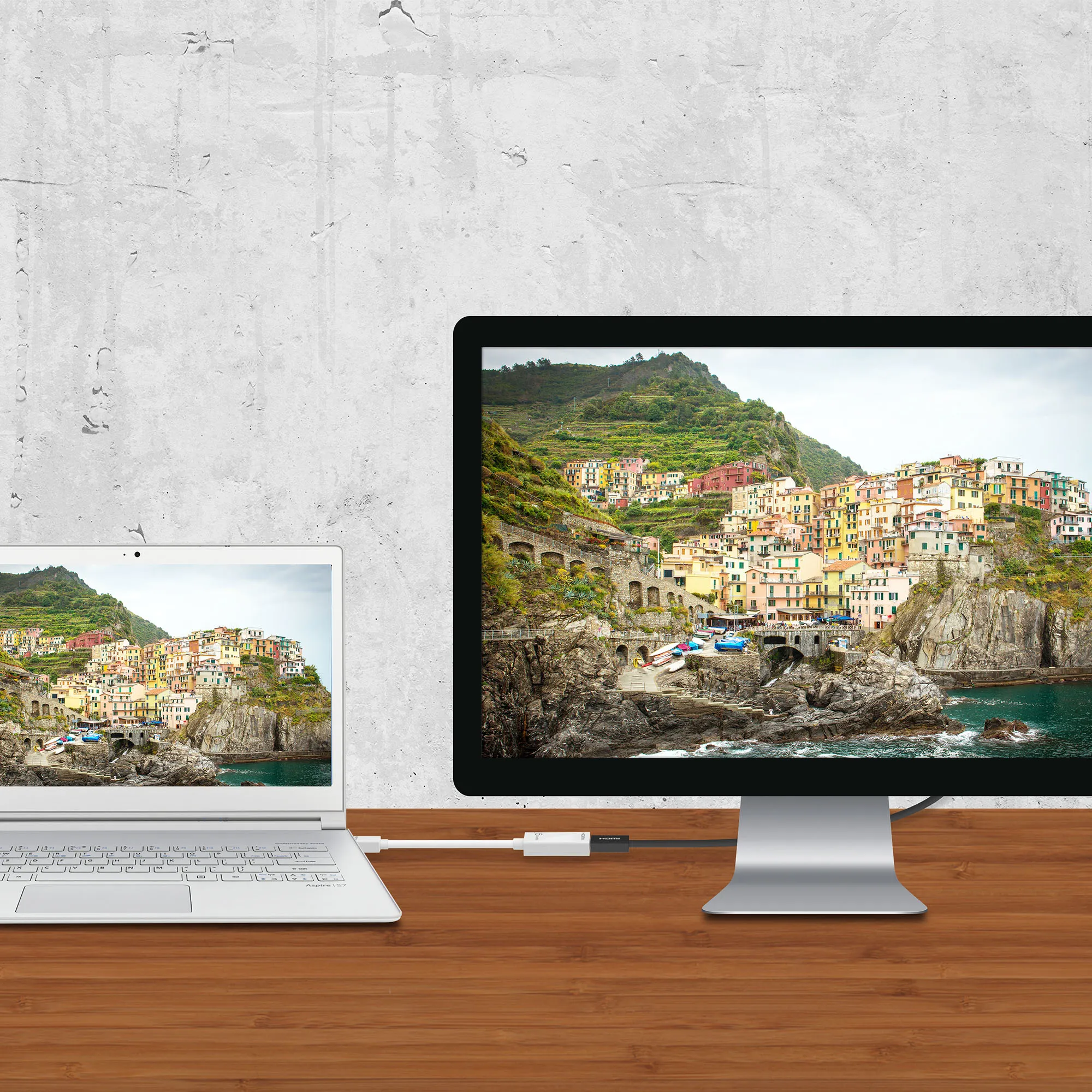 J5 Create  mini DisplayPort – HDMI -adapteri, Valkoinen