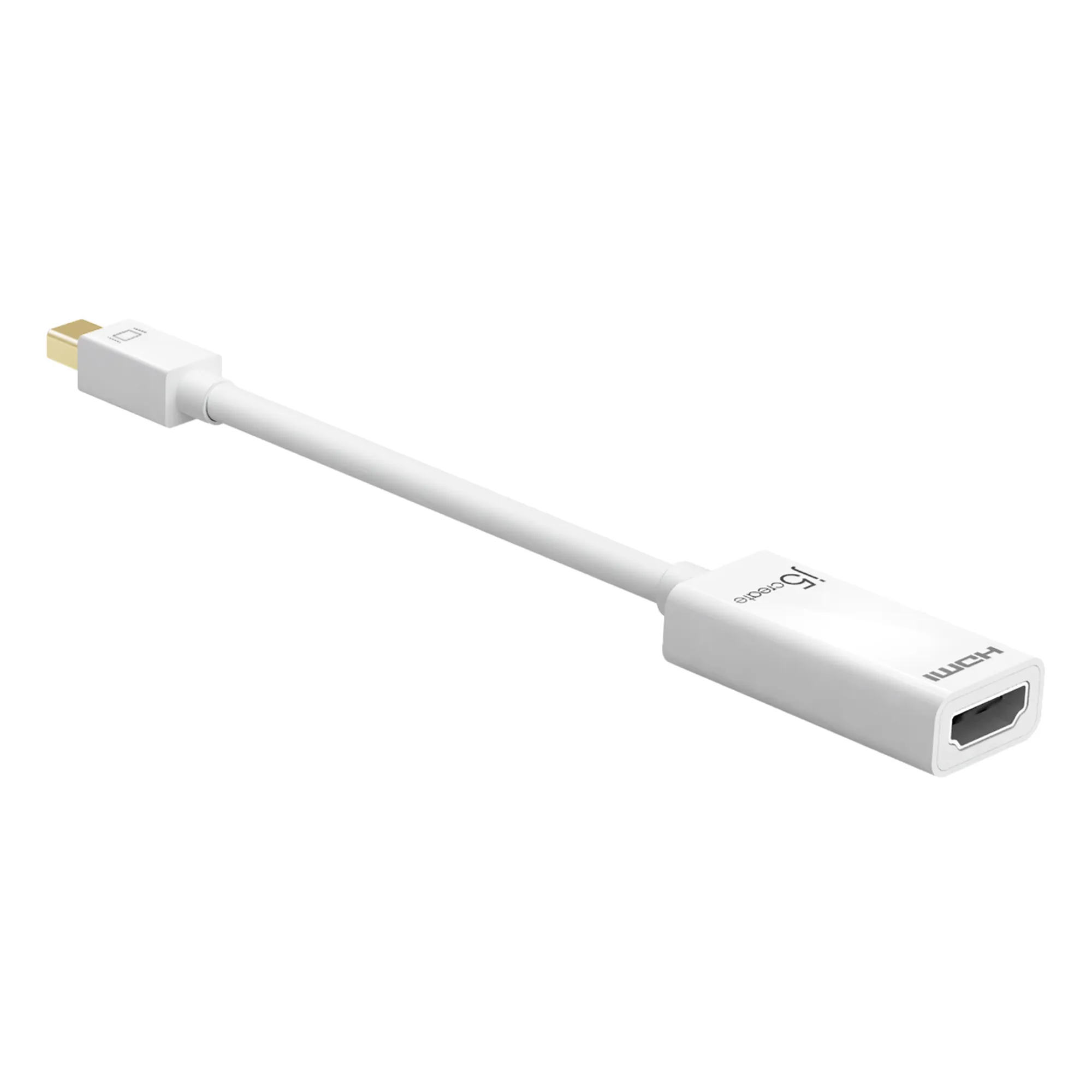 J5 Create  mini DisplayPort &ndash; HDMI -adapteri, Valkoinen