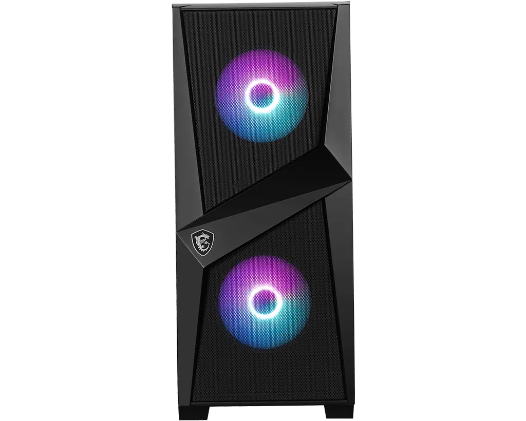 MSI MAG Forge 100R - midi chassi, Svart