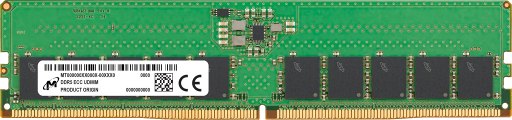 DDR5 ECC UDIMM 16GB 1Rx8 5600