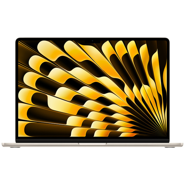 Apple MacBook Air 15&quot;, M3 (8C CPU / 10C GPU), 16GB, 512GB, 35 W, macOS - notebook, Starlight (FIN/SWE)