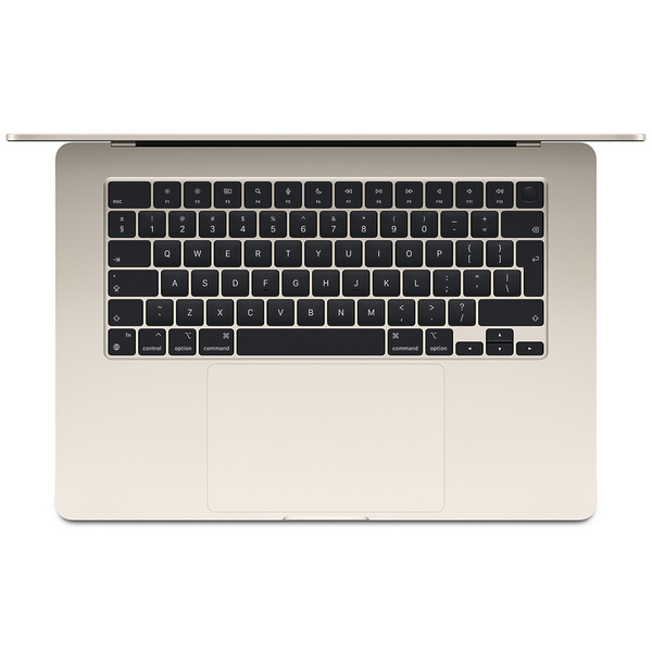 Apple MacBook Air 15&quot;, M3 (8C CPU / 10C GPU), 16GB, 512GB, 35 W, macOS - notebook, Starlight (FIN/SWE)