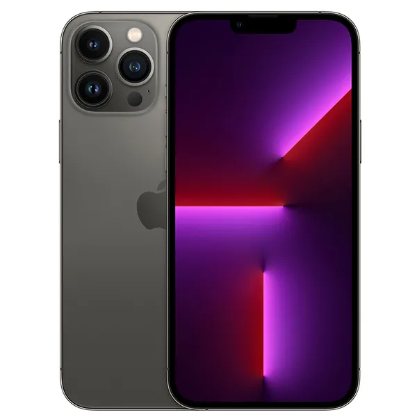 Kunnostettu iPhone 13 Pro 256 Gt -puhelin, Grafiitti (Hyvä kunto)