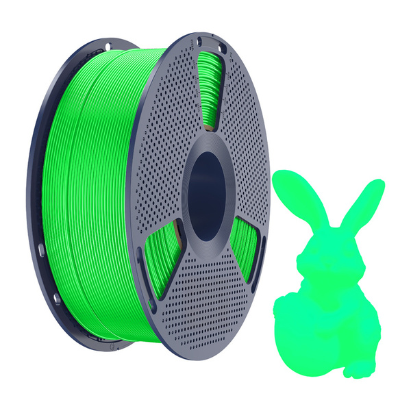 SUNLU PLA, sj&auml;lvlysande, 1.75 mm, 1 kg 3D-skrivarfilament, Future Green