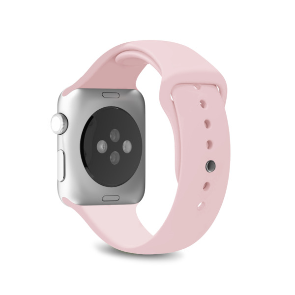 Puro ICON Silicone band for Apple Watch 38-41 mm, inc. S/M & M/L, rose