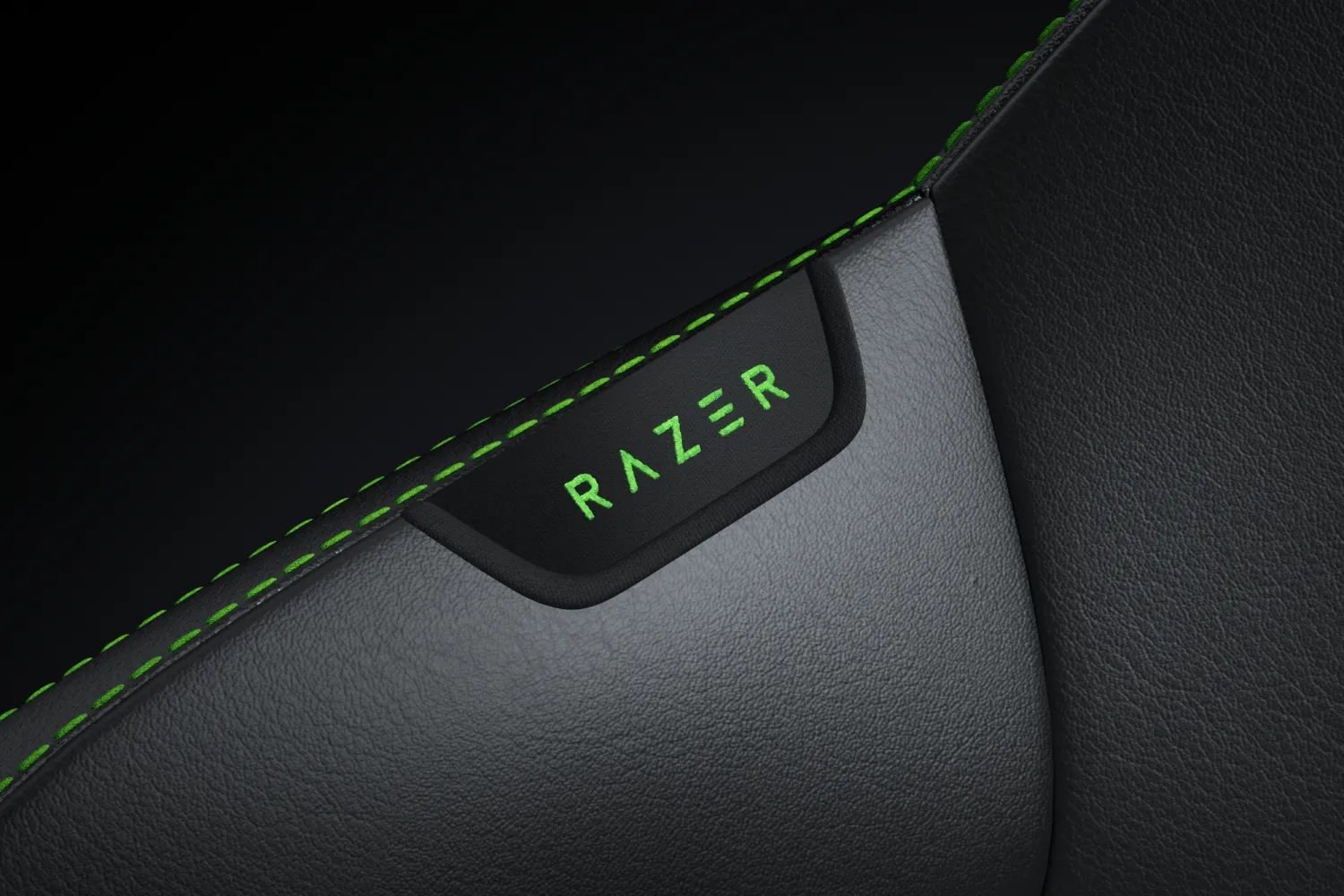Razer Iskur V2 NewGen Spelstol - svart/gr&ouml;n