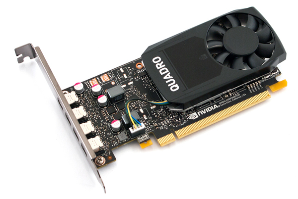 Fujitsu Quadro P1000 4GB - Graphics card