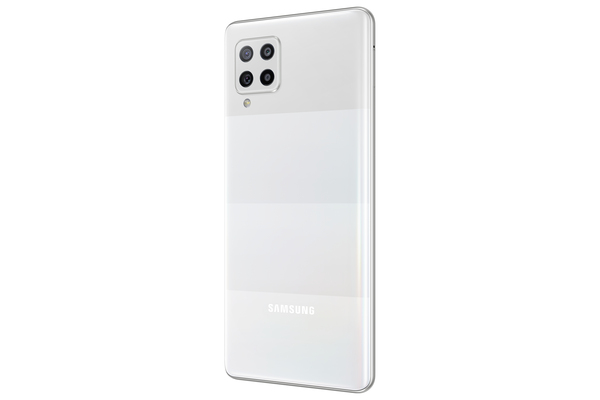 Samsung Galaxy A42 5G 128 Gt/4 Gt -Android-puhelin, Valkoinen