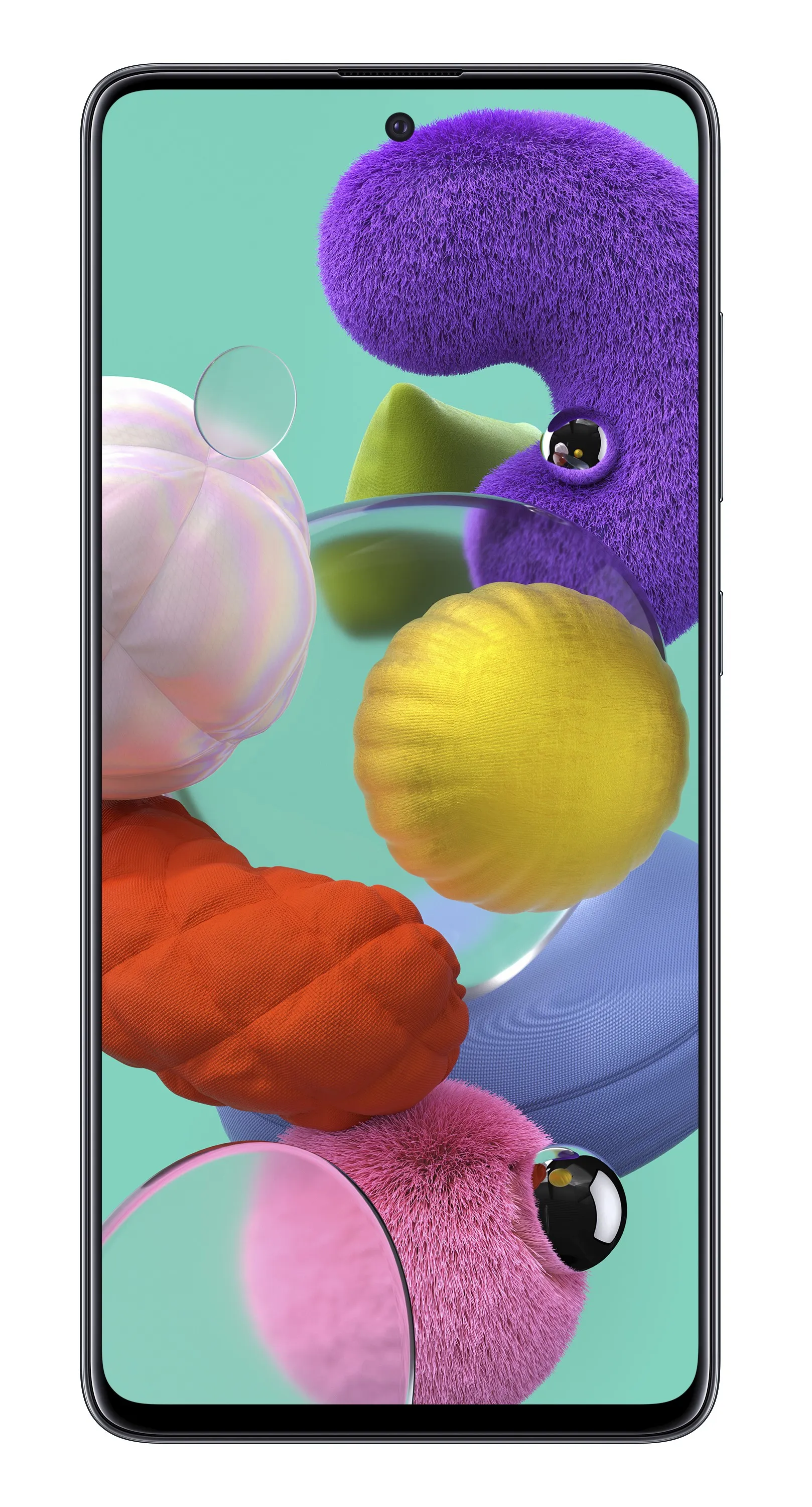 Samsung Galaxy A51 128 Gt/4 Gt -Android-puhelin, Musta