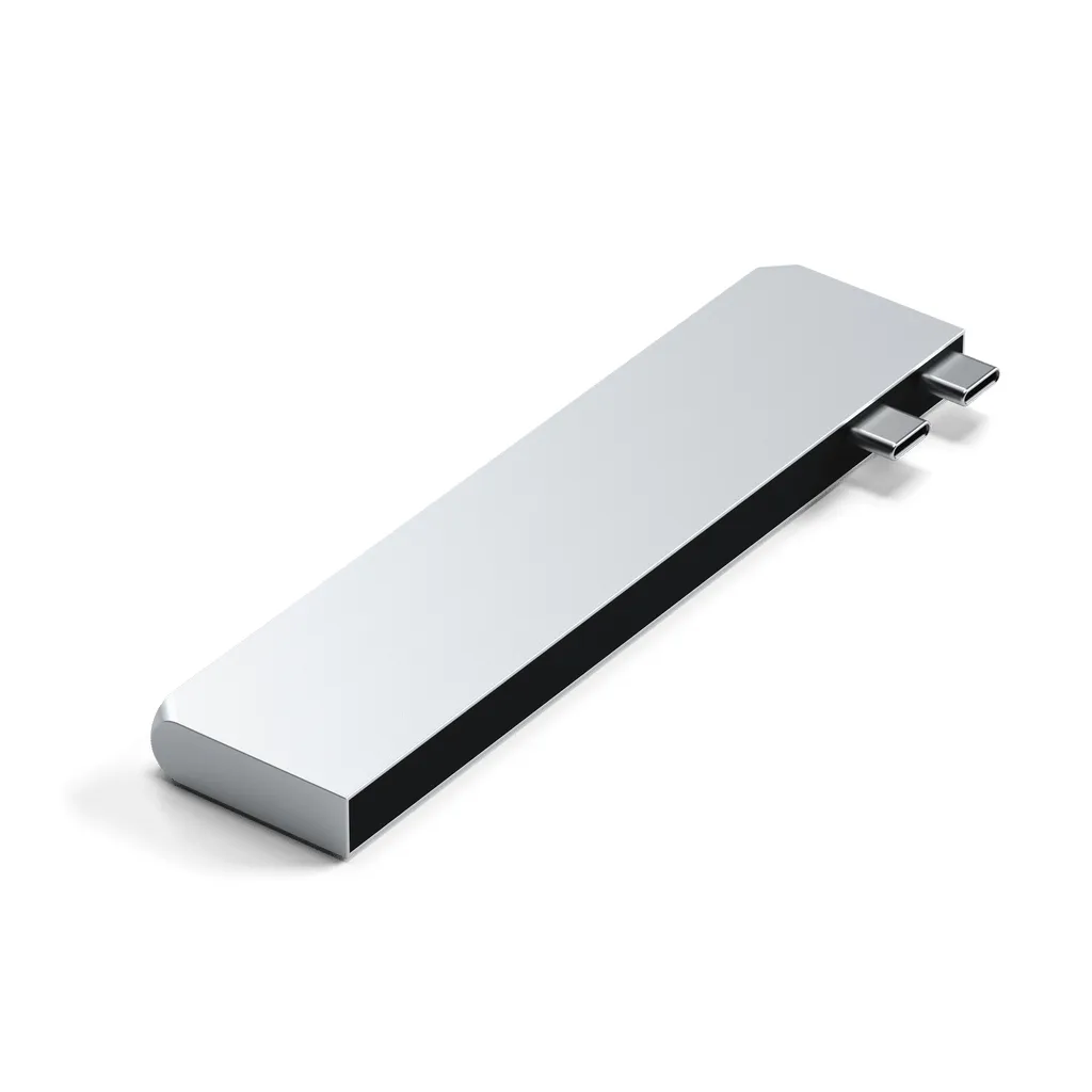 Satechi USB-C Pro Hub Slim - adapter, Silver