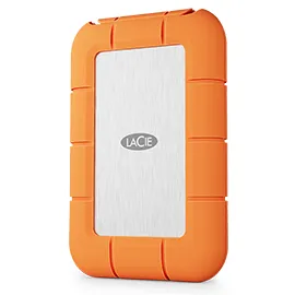 LaCie Rugged SSD4 2TB 2.5" Rugged external HDD, Orange, Stainless Steel