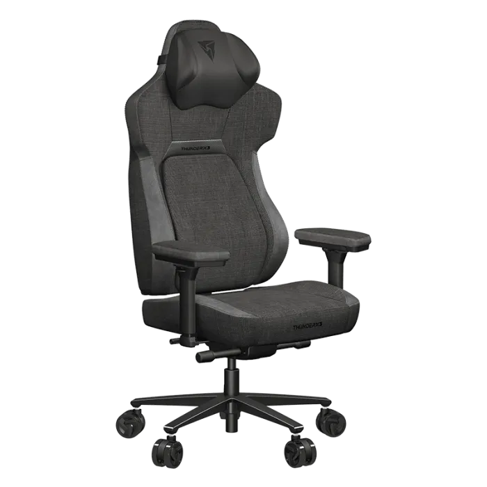 ThunderX3 CORE Loft - gaming chair, black + footrest