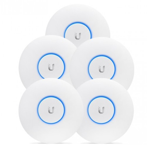 UniFi AC LR 3x3 2.4 2x2 5GHz 5Pack PoE not included