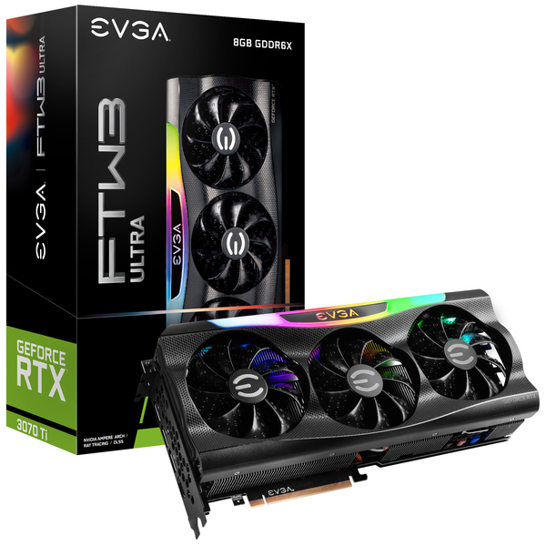 EVGA GeForce RTX 3070 Ti FTW3 Ultra 8GB - Graphics card