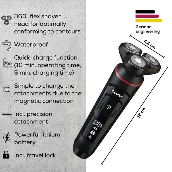 Beurer MN8X Beard Trimmer