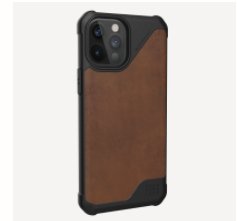 UAG Metropolis LT, iPhone 12 Pro Max -suojakuori, Leather Brown