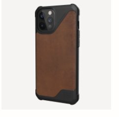 UAG Metropolis LT, iPhone 12 Pro Max -suojakuori, Leather Brown