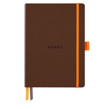 Rhodia Goalbook soft bronze A5 dot ivory
