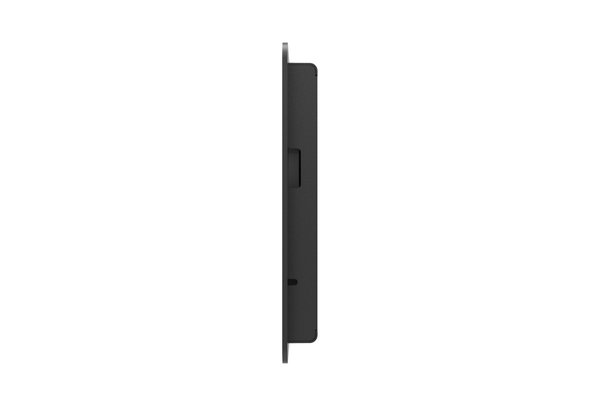 Compulocks Rokku - Asennuskomponentti (kotelo) tuotteelle tabletti - lukittava - korkeatasoinen alumiini - musta -kiinnitysliit&auml;nt&auml;: 100 x 100 mm - sein&auml;&auml;n asen
