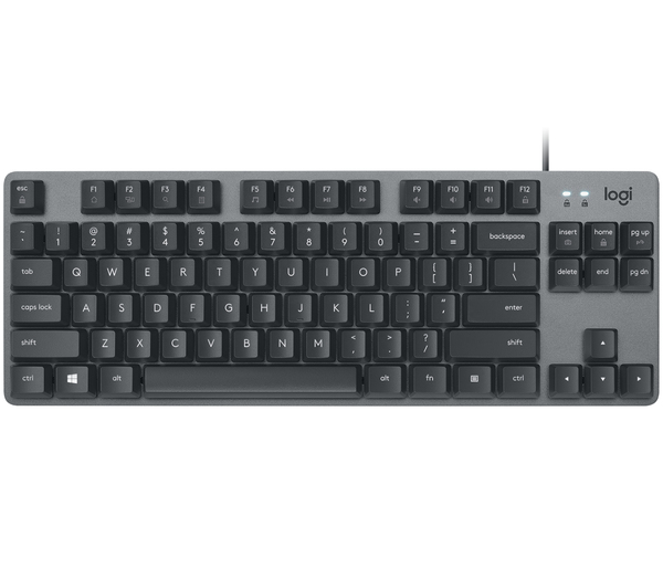 Logitech K835 TKL mechanical - keyboard, graphite/slate grey