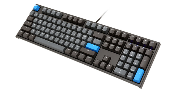 Ducky One 2 Skyline Cherry MX Blue -pelin&auml;pp&auml;imist&ouml;