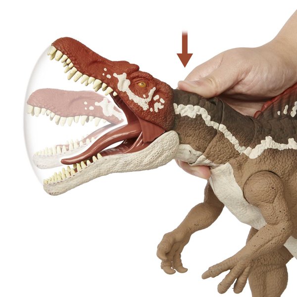 Mattel Jurassic World Biting Spinosaurus Mini-Play Figure