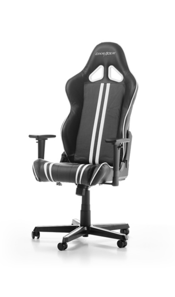 DXRacer Racing Gaming Chair - Black/White