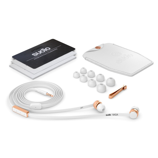 SUDIO VASA In-Ear Mic Android White