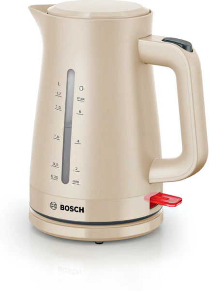 Bosch MyMoment TWK3M127 vattenkokare, 1,7 l, 2400 W, Cream