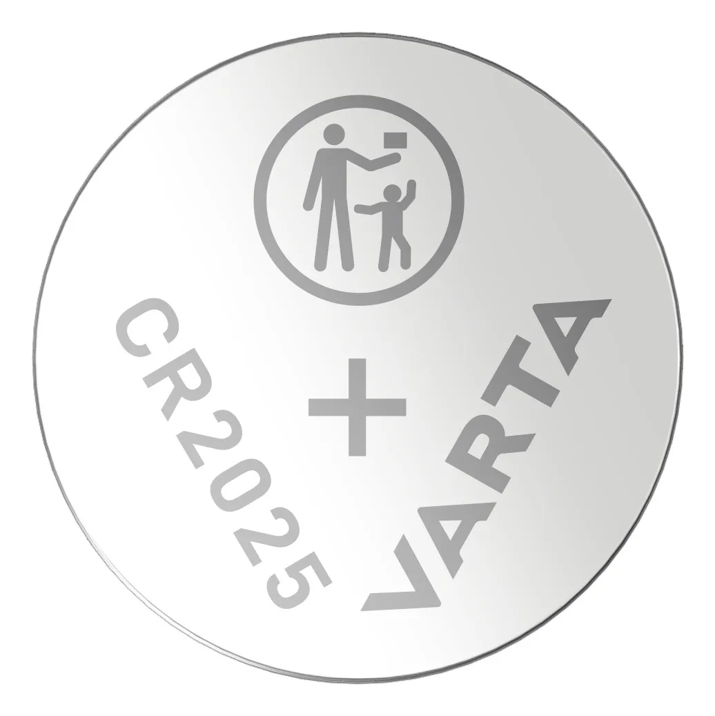 CR2025 - 170 mAh, 20mm