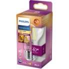 Philips LED Classic A60 E27 3,4W (40W) 470lm Klar Dimbar WarmGlow