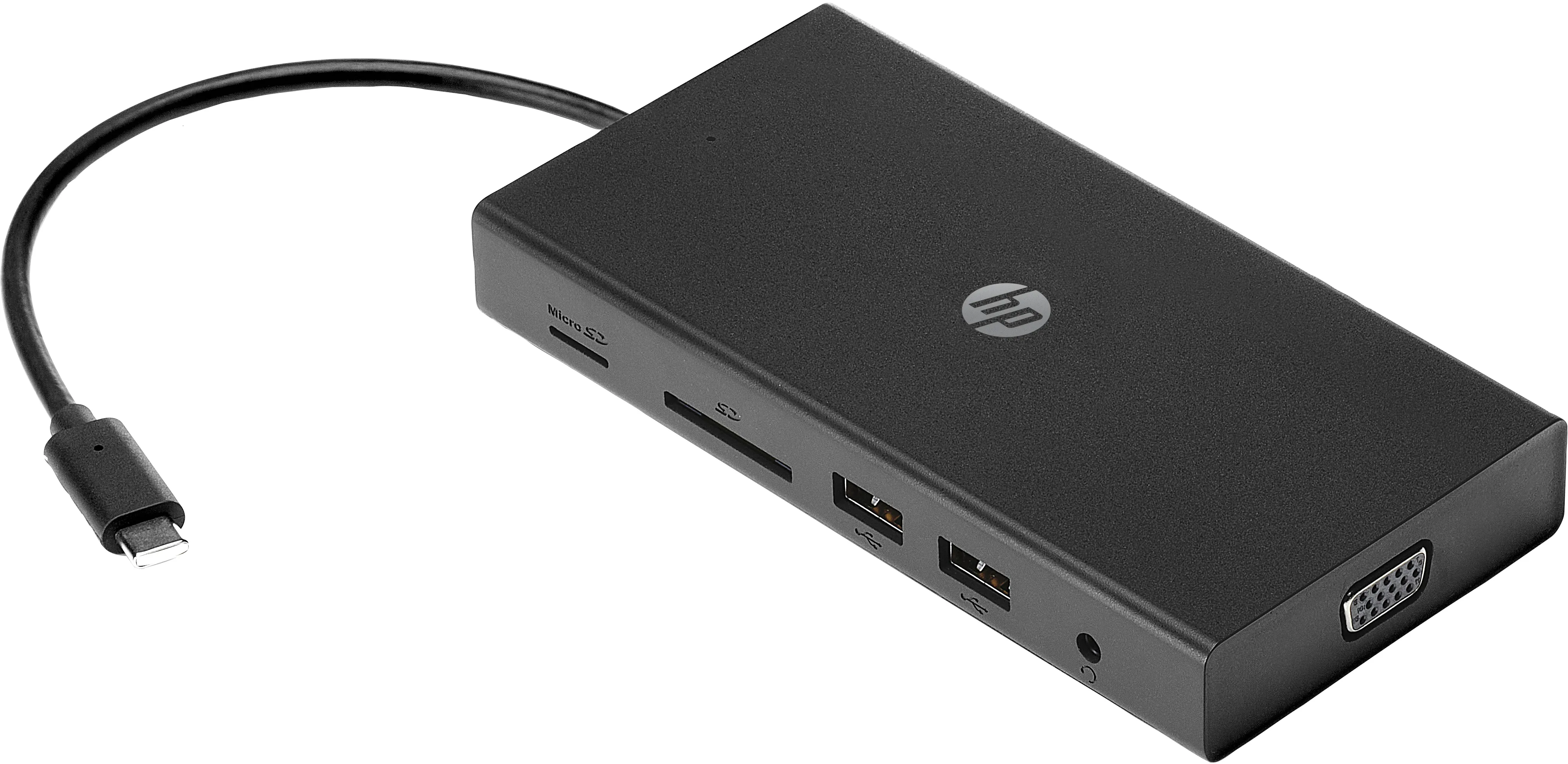 HP Travel Hub Portreplikator, USB-C, VGA, HDMI, Europa