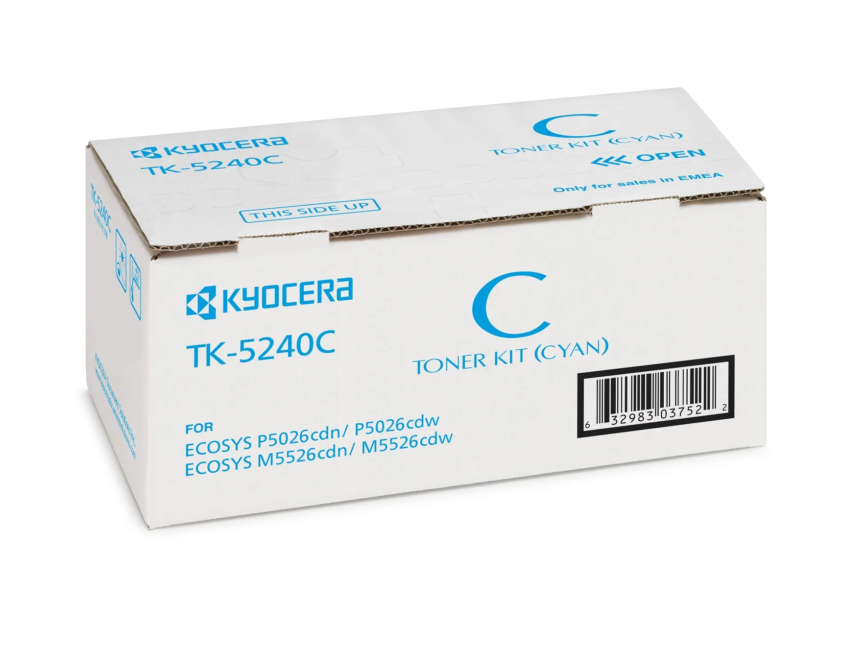 Kyocera TK-5240C toner cartridge, Cyan