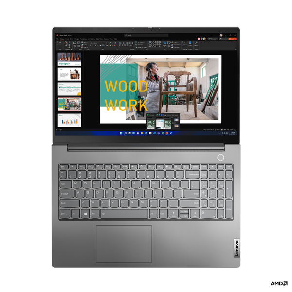 Lenovo 15.6&quot; 5425U, 8 GB, 256 GB M.2 SSD, Win 11 Pro - b&auml;rbar dator,