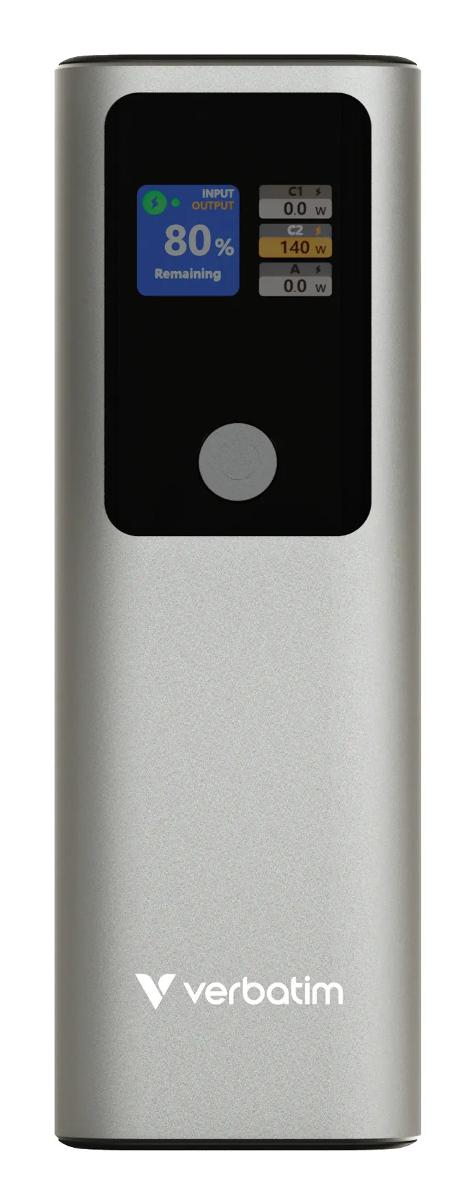 Verbatim Charge 'n' Go 27000 mAh 183W - powerbank, Silver
