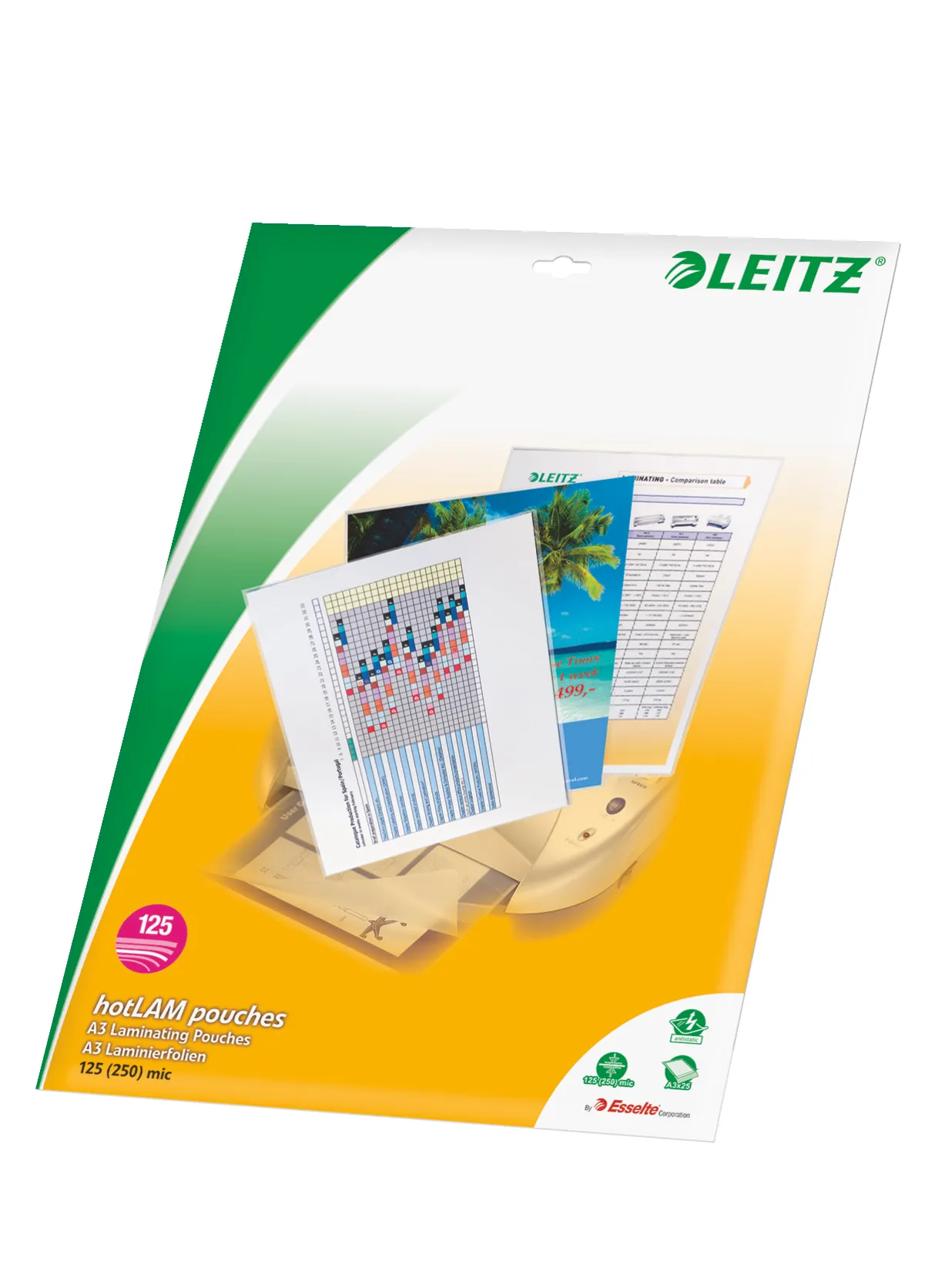Leitz lamination pouch A3 125 mic. (25)