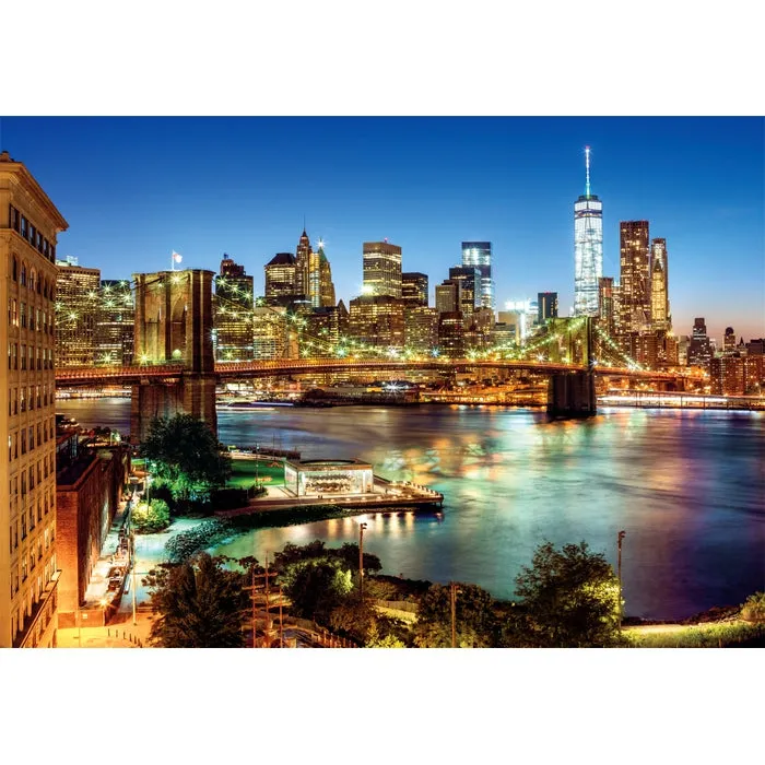 Clementoni High Quality Collection Brooklyn Bridge Lights -palapeli, 6000 palaa