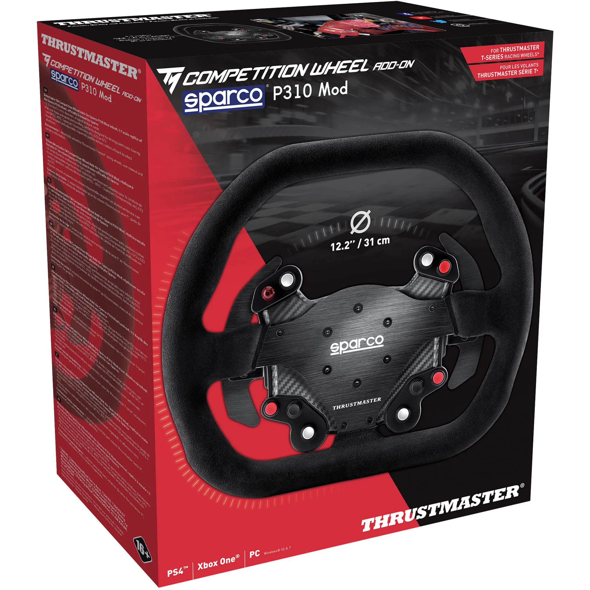 Thrustmaster COMPETITION WHEEL Add-On Sparco P310 Mod - utbytesratt Thrustmaster COMPETITION WHEEL Add-On Sparco P310 Mod - utbytesratt